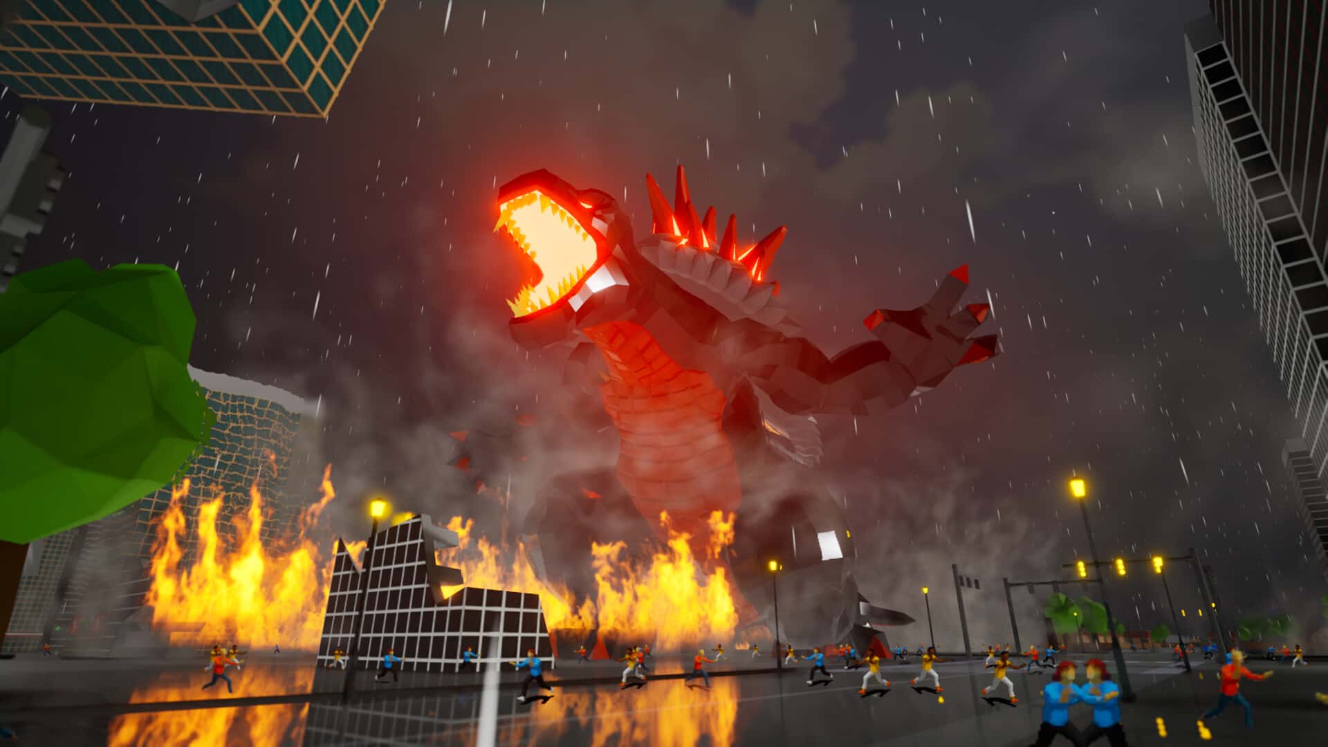 巨兽模拟器 Excidio The Kaiju Simulator 英文版封面